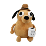 Toys stuffed dolls coffee dog