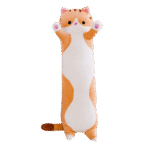 Long cat plush pillow